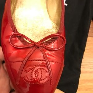 Chanel Ballerinas red flats